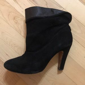 Ann Taylor Suede Booties